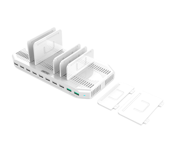 UNITEK Stacja Ładująca 10x USB z QC 3.0 Y-2190A - 482230 - zdjęcie 3